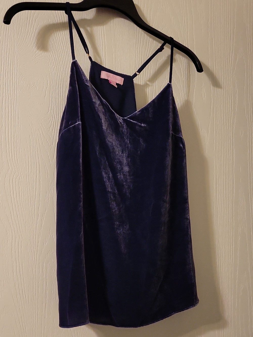 Lilly Pulitzer Velvet Cami in Deep Purple